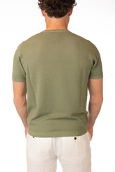 MAGLIA T-SHIRT UOMO  VERDE 28110 231 SALVIA FERRANTE